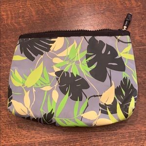 Obagi Medical Vinyl Zip Green Fern Print
